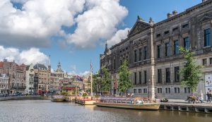 The Anne frank house is one of the main attractions in Amsterdam.