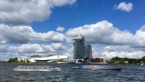 The Amsterdam canal ride is one of the many attractions in Amsterdam