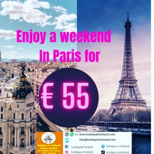 Weekend out in Paris for 55 euro