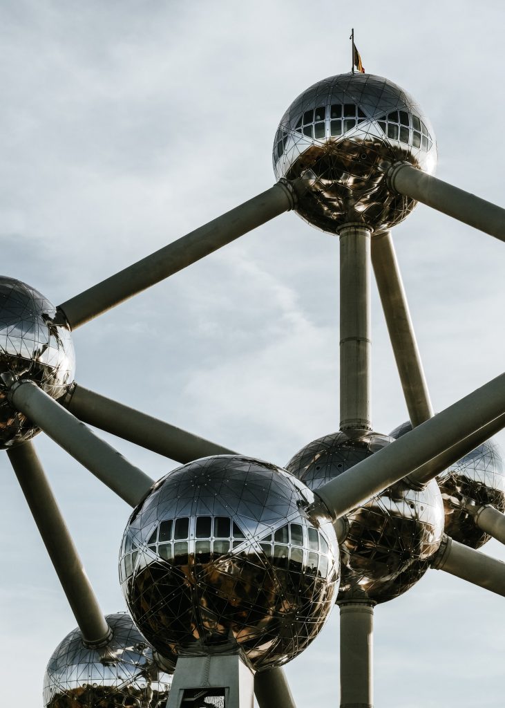 The atomium is one of the most visited places in Brussels which we see during our one week Belgium tour packages from Netherlands.