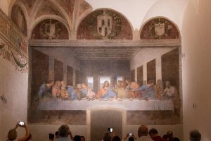 Leonardo Da Vinci's Last Supper is a world famous painting in Milan which we see during our one week Italy tour packages from Sri Lanka