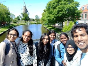 Holland Tour Guides PJ Punartha Perera