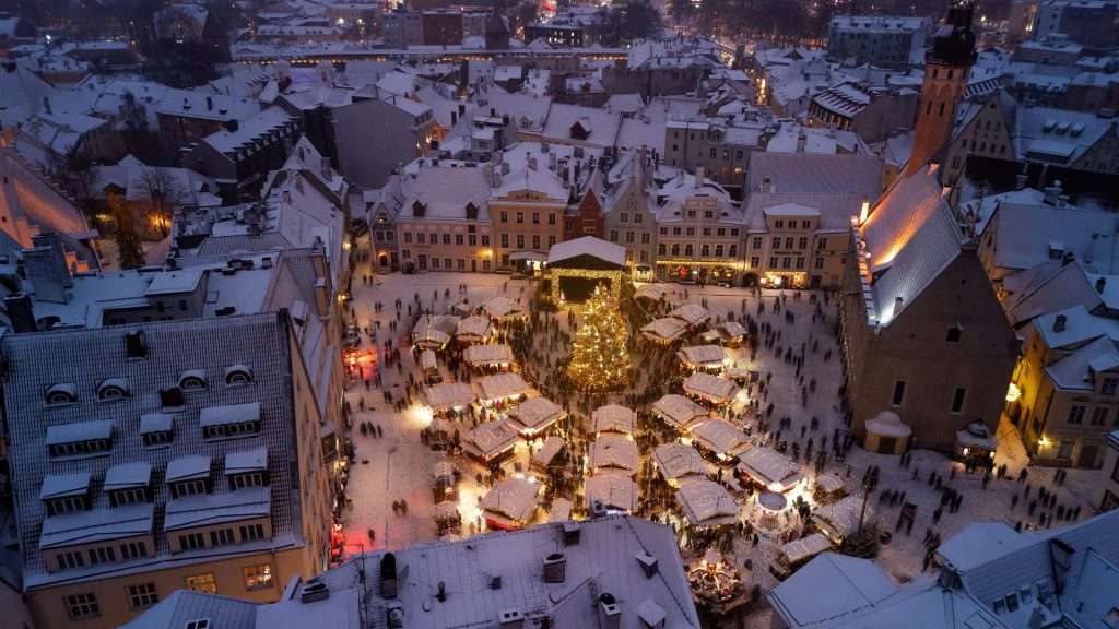 Tallinn Christmas market can be visited during November and December when on our Estonia vacation package